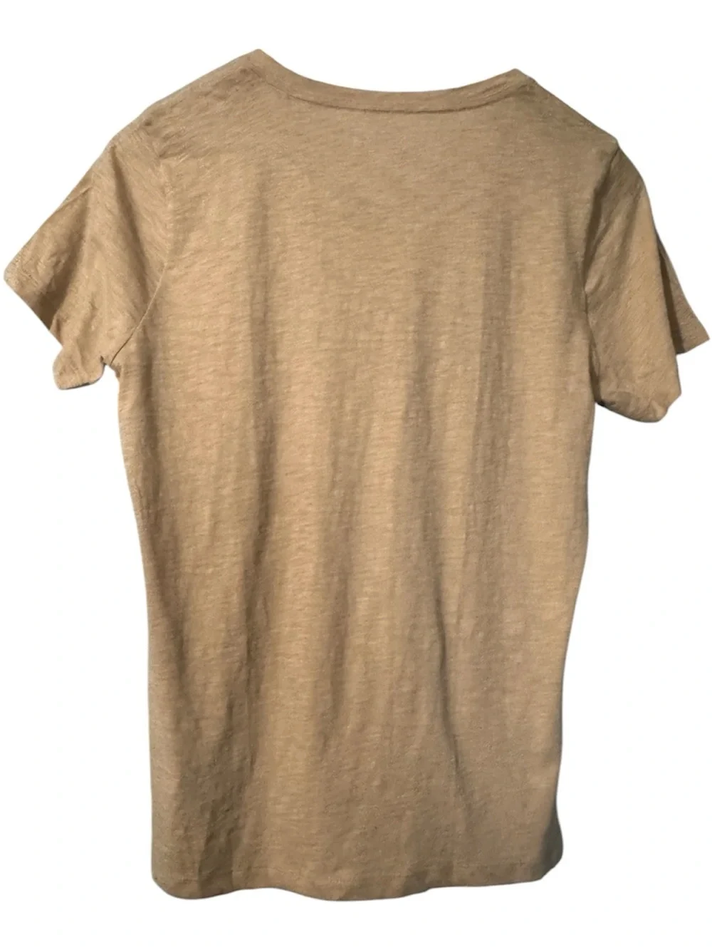 NWT J.Crew Collector Tee Cafe Croissant Graphic T-Shirt Tan Size M CG028